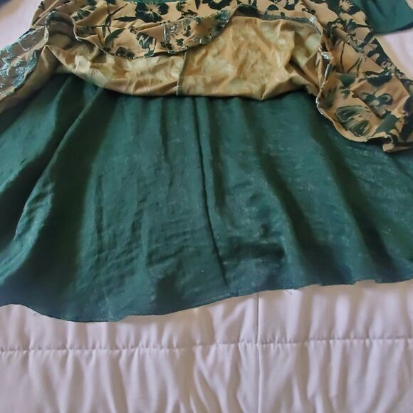 LOGO Lori Goldstein Womens Tunic Top Sz XS Green Long Sleeve Round Neck Pullover - Picture 10 of 10